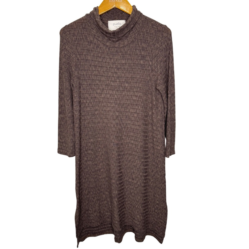 Puella Naeve‎ Tunic Dress  Large Brown
